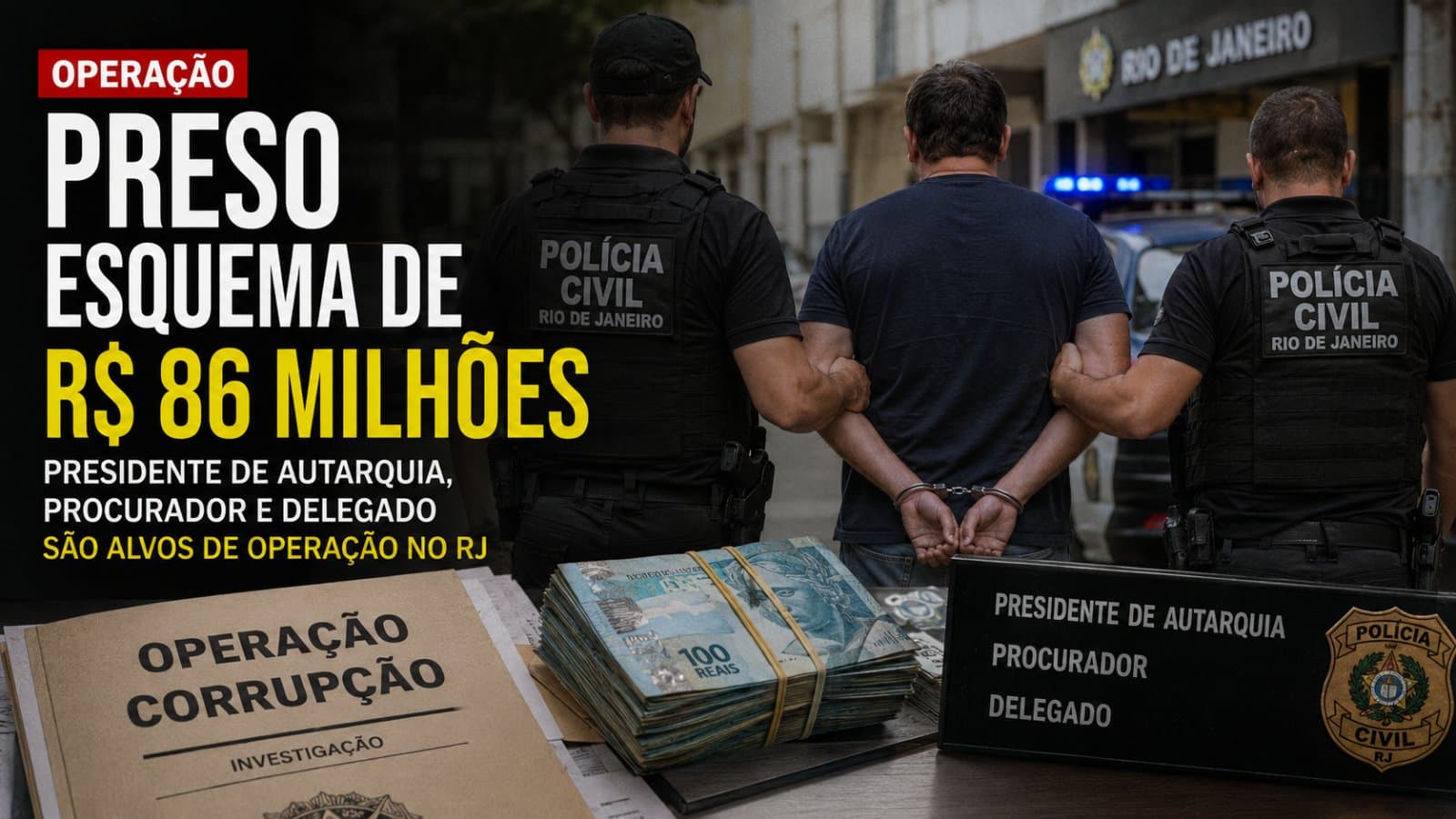 Operação do Ministério Público contra corrupção